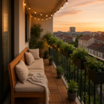 Aménager un balcon étroit et long : 8 solutions qui marchent