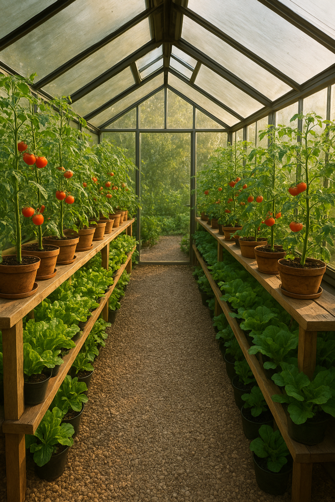 Aménager l&rsquo;intérieur d&rsquo;une serre de jardin : 5 étapes