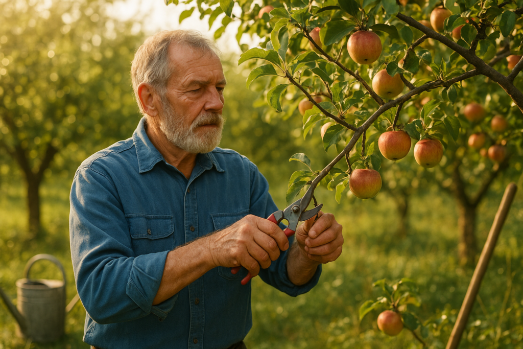 Taille des arbres fruitiers : calendrier complet par espèce