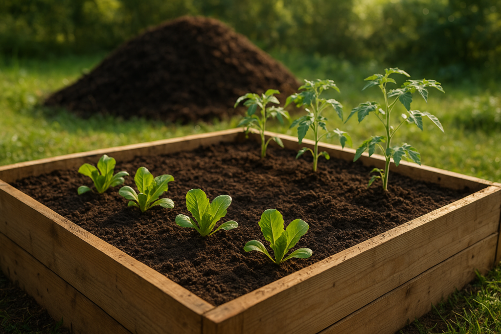 Quelle terre pour un potager en carrés ? La recette du mélange