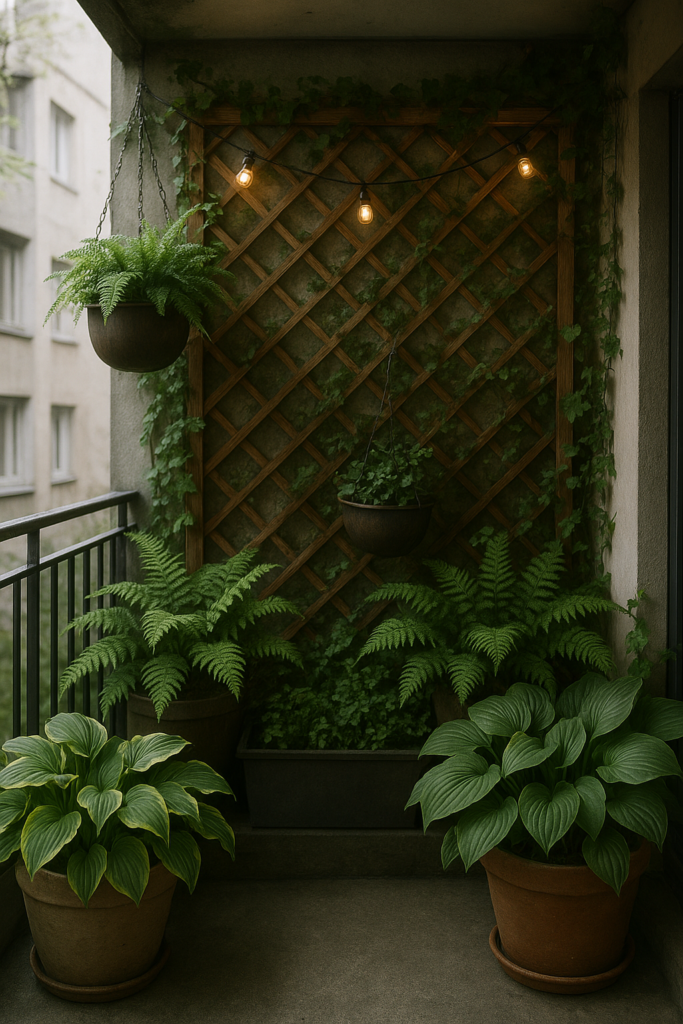 Balcon exposé au nord : le guide d'un paysagiste