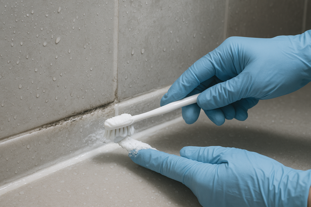 Nettoyer des joints de silicone moisis : 5 méthodes